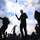 مواجهات في ذكرى استشهاد ياسر عرفات في البيرة