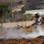 مواجهات على المدخل الشمالي لمدينة البيرة