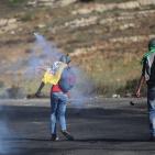 مواجهات على المدخل الشمالي لمدينة البيرة