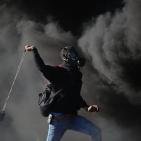 مواجهات على المدخل الشمالي لمدينة البيرة