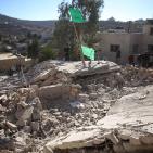 بالصور: الاحتلال يفجر منزل الاسير معاذ حامد في سلواد شرق رام الله