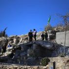 بالصور: الاحتلال يفجر منزل الاسير معاذ حامد في سلواد شرق رام الله