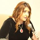 اطلاق الكاتبه إيمان زياد، كتابها 'شامة بيضاء' في متحف محمود درويش بمدينة رام الله.