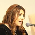 اطلاق الكاتبه إيمان زياد، كتابها 'شامة بيضاء' في متحف محمود درويش بمدينة رام الله.