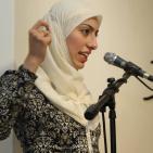 أمسية شعرية للشاعرين عبلة جابر وعقبة فالح، في متحف محمود درويش في مدينة رام الله.