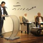 أمسية شعرية للشاعرين عبلة جابر وعقبة فالح، في متحف محمود درويش في مدينة رام الله.