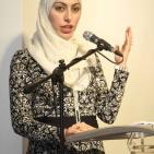 أمسية شعرية للشاعرين عبلة جابر وعقبة فالح، في متحف محمود درويش في مدينة رام الله.