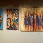 صدى القدس يتجسد في لوحات الفنانه زهى صلاح الدين