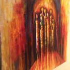 صدى القدس يتجسد في لوحات فنيه