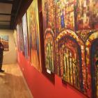 صدى القدس يتجسد في لوحات فنيه