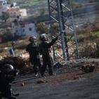 مواجهات على المدخل الشمالي لمدينة البيرة