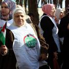 الحملة النسائية لمقاطعة المنتجات الإسرائيلية تُنظم وقفة لها في نابلس