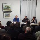 جاليري بيت مريم في رام الله  ينظم ندوة الفن  الفلسطيني بين التذوق والاقتناء  للباحثين جورج الاعمى  ونصر جوابرة