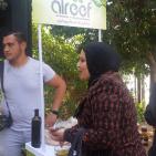مهرجان دعم المنتج الوطني ومقاطعة المنتج اﻹسرائيلي في جامعة القدس المفتوحة في مدينة أريحا