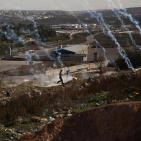 مواجهات عند معسكر اعتقال  عوفر  غرب رام الله