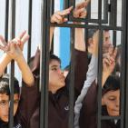 اطفال بغزة يتضامنون مع الأسرى الأطفال بسجون الاحتلال