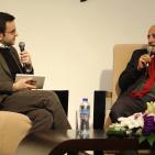 الشاعر ماجد ابو غوش  يطلق روايته عسل الملكات في متحف درويش - رام الله