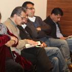 الشاعر ماجد ابو غوش  يطلق روايته عسل الملكات في متحف درويش - رام الله