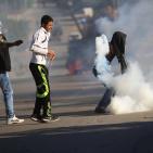 مواجهات في بلدة عابود غرب رام الله عقب استشهاد الشاب عبد الرحمن البرغوثي