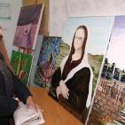 صور.. افتتاح معرض فني بغزة لمناهضة العنف ضد المرأة