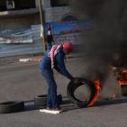 مواجهات على المدخل الشمالي لمدينة البيرة