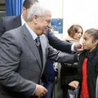 اسرة جامعة بيرزيت تزور جمعية مركز الحياة لمكافحة السرطان في رام الله