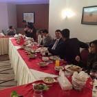 لقاء تعارف بين صحفيين و السفير التركي في فلسطين بالموفنبيك