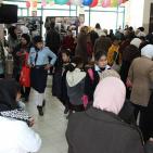 نابلس: مدرسة الشيخ محمد تفاحة للبنات تفتتح البازار البيئي المدرسي بمركز حمدي منكو