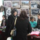 نابلس: مدرسة الشيخ محمد تفاحة للبنات تفتتح البازار البيئي المدرسي بمركز حمدي منكو