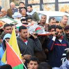 بالصور: تشييع جثمان الشهيدة سماح عبد المؤمن في قرية عمورية جنوب نابلس