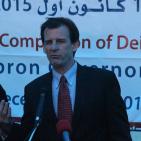 افتتاح خط مياه يخدم 200 ألف مواطن في الخليل