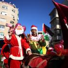 بابا نويل اليوم في مدينة رام الله