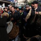 بالصور: مسيرة شعبية كشفية احتفالاً بالمولد النبوي الشريف في نابلس