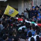 تشييع جثمان الشهيد 