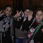 تشييع جثمان الشهيد عبد الله نصاصرة في قرية بيت فوريك شرق نابلس