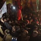 تشييع جثمان الشهيد عبد الله نصاصرة في قرية بيت فوريك شرق نابلس