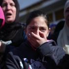 تشييع جثمان الشهيدة مهدية حماد في بلدة سلواد قرب رام الله