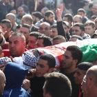 تشييع جثمان الشهيد ماهر الجابي في مدينة نابلس