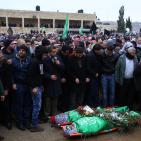 تشييع جثماني الشهيدين أنس حماد ومحمد عياد في سلواد