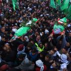 تشييع جثماني الشهيدين أنس حماد ومحمد عياد في سلواد