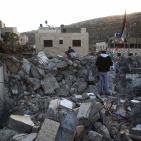 قوات الاحتلال تهدم منزل الشهيد مهند الحلبي في قرية سردا شمال رام الله