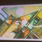 الكاتبه مليحه مسلماني  تطلق كتاب تجليات الحرف في امسية في متحف درويش