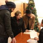 الكاتبة الروائية ابتسام عازم، توقع  روايتها 