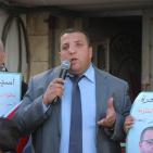 الخليل: وقفة تضامنية مع الصحفي محمد القيق المضرب عن الطعام منذ 48 يوما