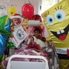 مبادرة للترفيه وتعليم الأطفال المرضى داخل مستشفى بغزة