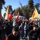 تشييع  جثمان الشهيد مصطفى عادل الخطيب في رام الله