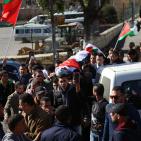 تشييع  جثمان الشهيد مصطفى عادل الخطيب في رام الله