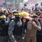 تشييع جثمان الشهيد موسى أبو زعيتر شمال قطاع غزة