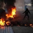 صور: اصابات في مواجهات قرب مخيم الجلزون