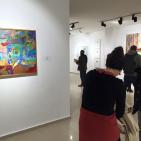 ستة فنانيين  يعرضون رسوماتهم في غاليري زاوية في البيره